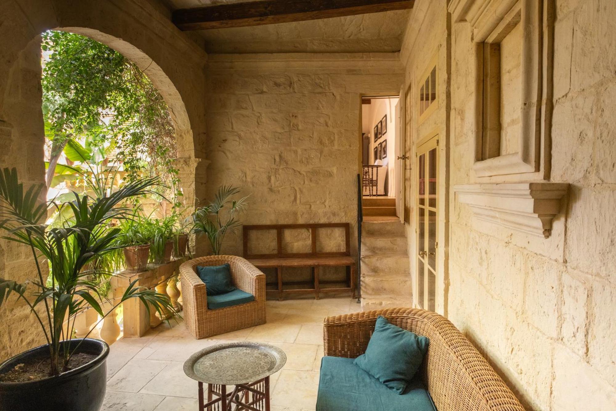 Casa San Rocco - Luxurious Grand 18Th C. Palace With Gardens & Pool Hal Ghaxiak Exteriér fotografie