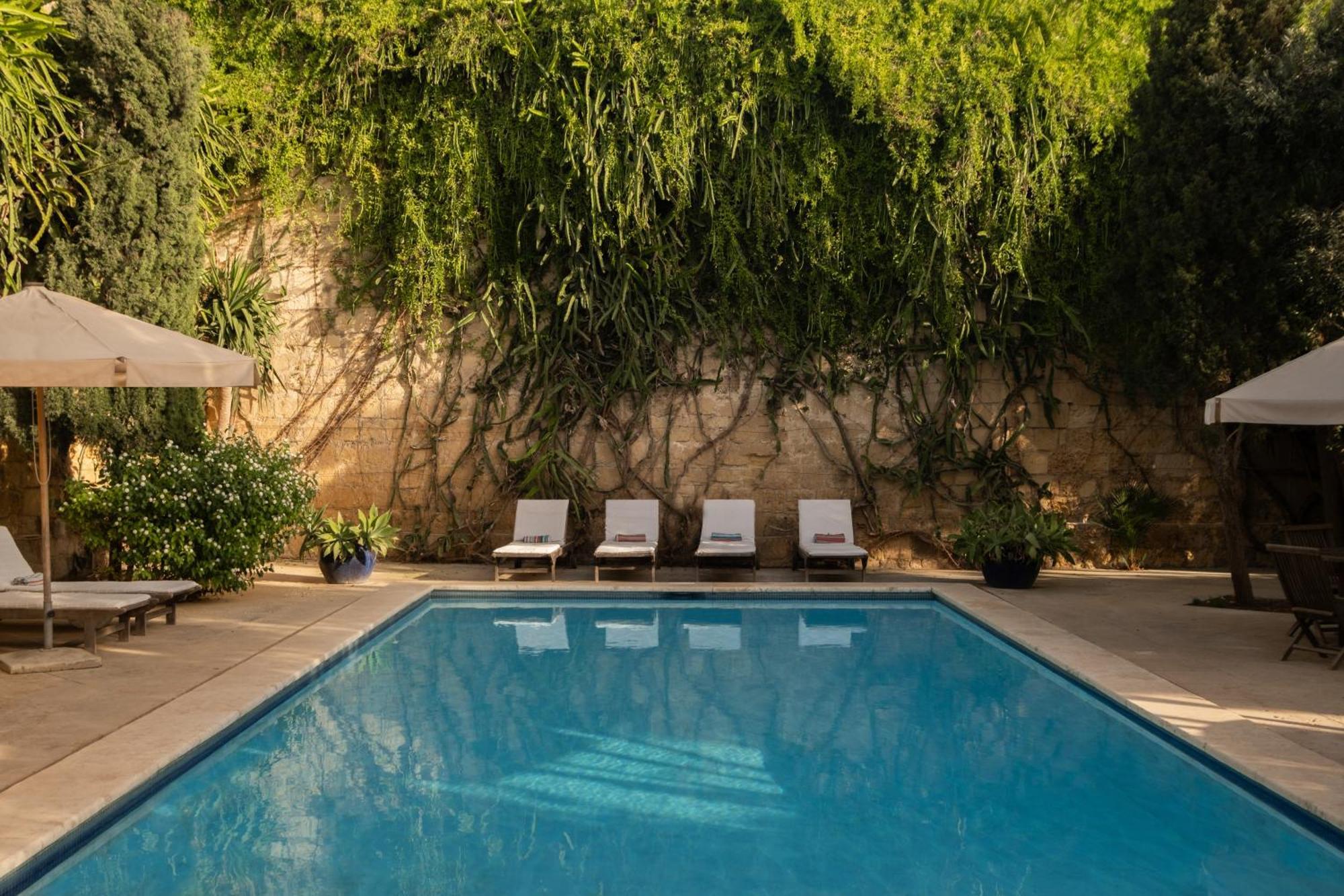 Casa San Rocco - Luxurious Grand 18Th C. Palace With Gardens & Pool Hal Ghaxiak Exteriér fotografie