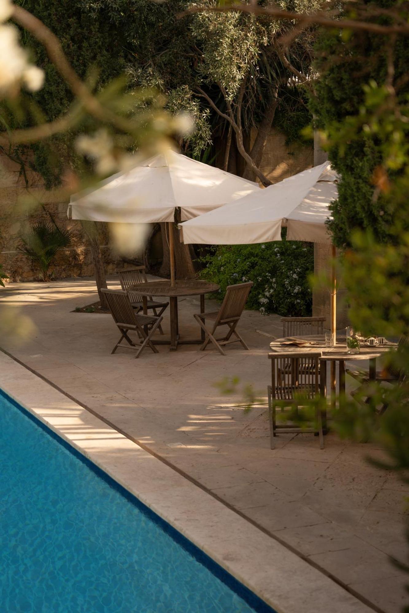 Casa San Rocco - Luxurious Grand 18Th C. Palace With Gardens & Pool Hal Ghaxiak Exteriér fotografie